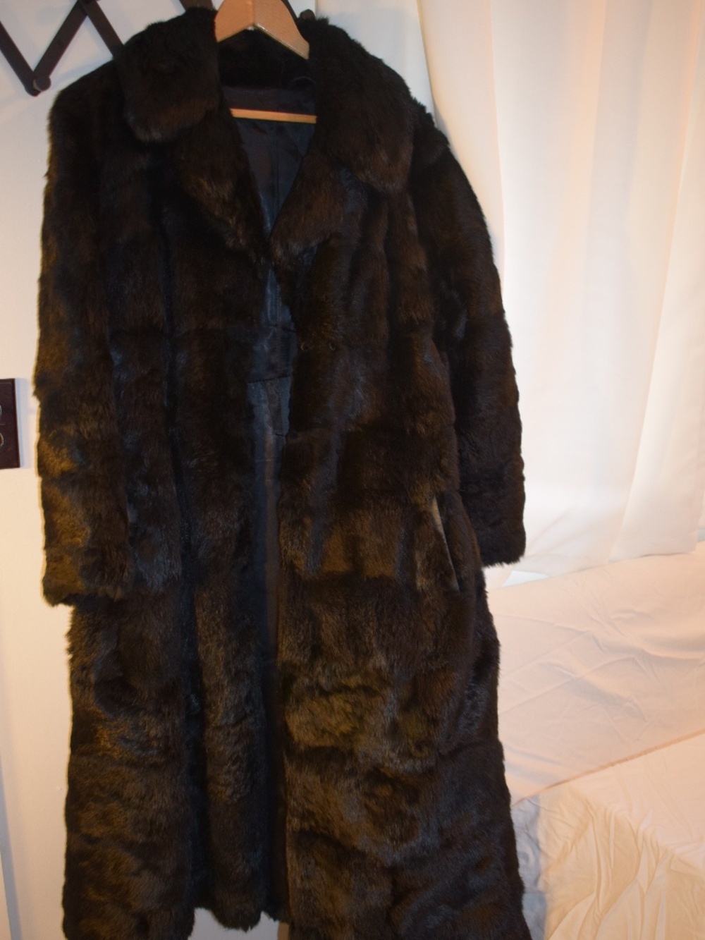 Vintage Rabbit Fur Coat
